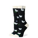 STANCE MEADOWS CREW Socks スタンス メドウズ クルー ソックス レディース ブラック meadows(4)