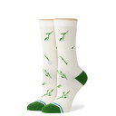 STANCE WILDFLOWER CREW Socks スタンス ワイルドフラワー クルー レディース ソックス アイボリー wildflower