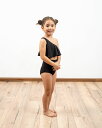 水着 スイムウエア ワンショルダー セパレート One sholder swim wear ガールズ かわいい おしゃれ ブラック 夏 レジャー 海 プール 旅行 zozio ゾジヲ ゾジオ 女の子 80cm 90cm 100cm 110cm 120cm 130cm