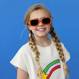 CarlijnQ カーラインク ノースリーブ Tシャツ スター柄 キッズ 子供 女の子 ホワイト 120cm-160cm コットン 春夏