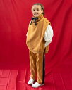 zozio ゾジオ サイドライン パンツ Nadhia pants キッズ 子供 女の子 男の子 春秋冬 綿 ブラウン 80cm 〜150cm