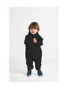 ベビー オールインワンアウター ゾジオ Baby jumper suit(black) 子供 女の子 春秋冬 綿 ブラック 80cm ~95cm