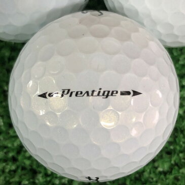 【中古】TITLEIST Prestige 2017年モデル ゴールドパール 20球【ABランク】【ロストボール】