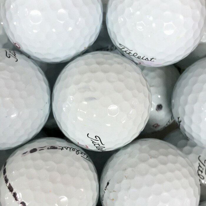 【送料無料】ロストボール タイトリスト Titleist PRO V1x 全年代混合 30球 【A+ABランクマーカー入り】 ゴルフボール 【中古】 エコボール