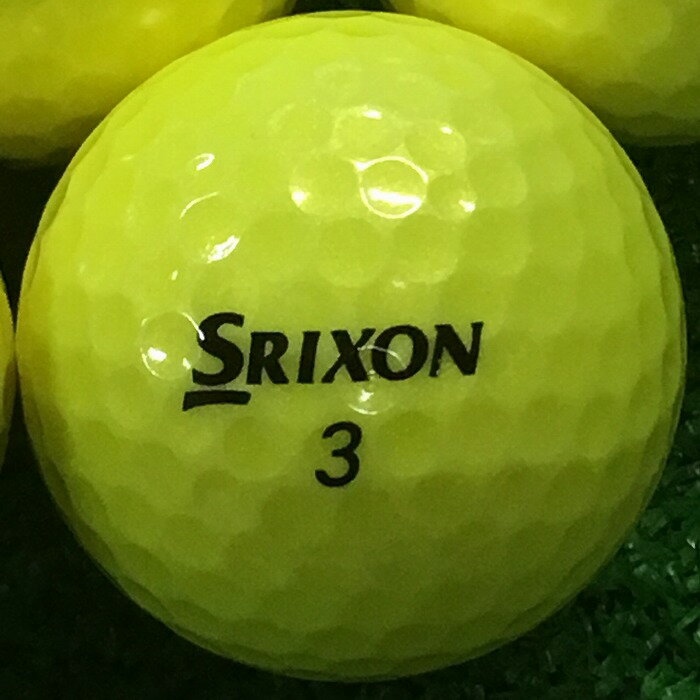 【送料無料】ロストボール スリクソン SRIXON Z-STAR 2019年 プレミアムパッションイエロー 20球 【ABランク】 ゴルフボール 【中古】 エコボール
