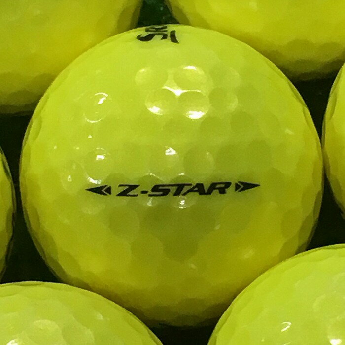 【送料無料】ロストボール スリクソン SRIXON Z-STAR 2019年 プレミアムパッションイエロー 20球 【ABランク】 ゴルフボール 【中古】 エコボール