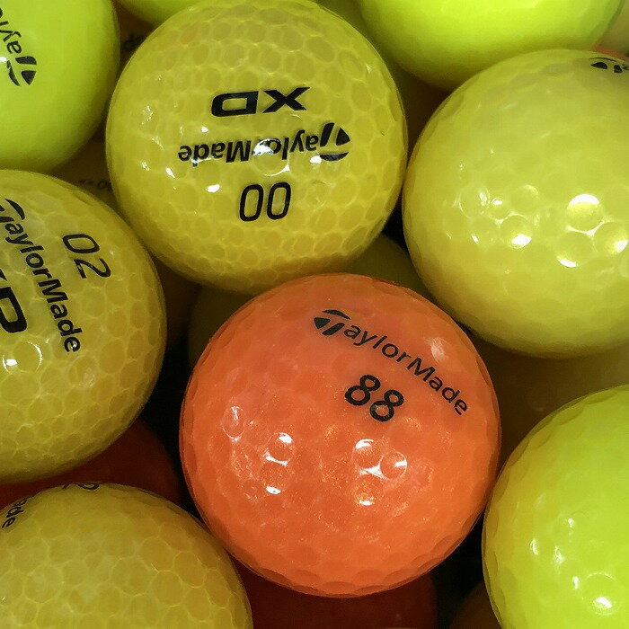 ロストボール テーラーメイド 各種混合 カラーボール 30個 ABランク ゴルフボール 中古 エコボール ゴルフ ロスト セット 大量 色付き カラー 混合 30球 TaylorMade 送料無料
