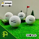 ロストボール ナイキ ホワイト 30個 Aランク ゴルフボール 中古 エコボール ゴルフ ロスト セット 大量 白 混合 30球 NIKE 送料無料