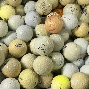 ロストボール ブランド混合 500個 Cランク ゴルフボール 中古 エコボール ゴルフ ロスト セット 大量 白 色付き カラー 混合 500球 送料無料