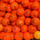 ロストボール ブランド混合 オレンジ 30個 A ABランク ゴルフボール 中古 エコボール ゴルフ ロスト セット 大量 色付き カラー 混合 30球 送料無料