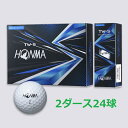 【新品】 ホンマ TW-S 2021年モデル ホワイト 2ダース ゴルフボール HONMA 本間ゴルフ 白 24個 セット スピン 飛距離 アップ 飛ぶ エコボール 送料無料 その1