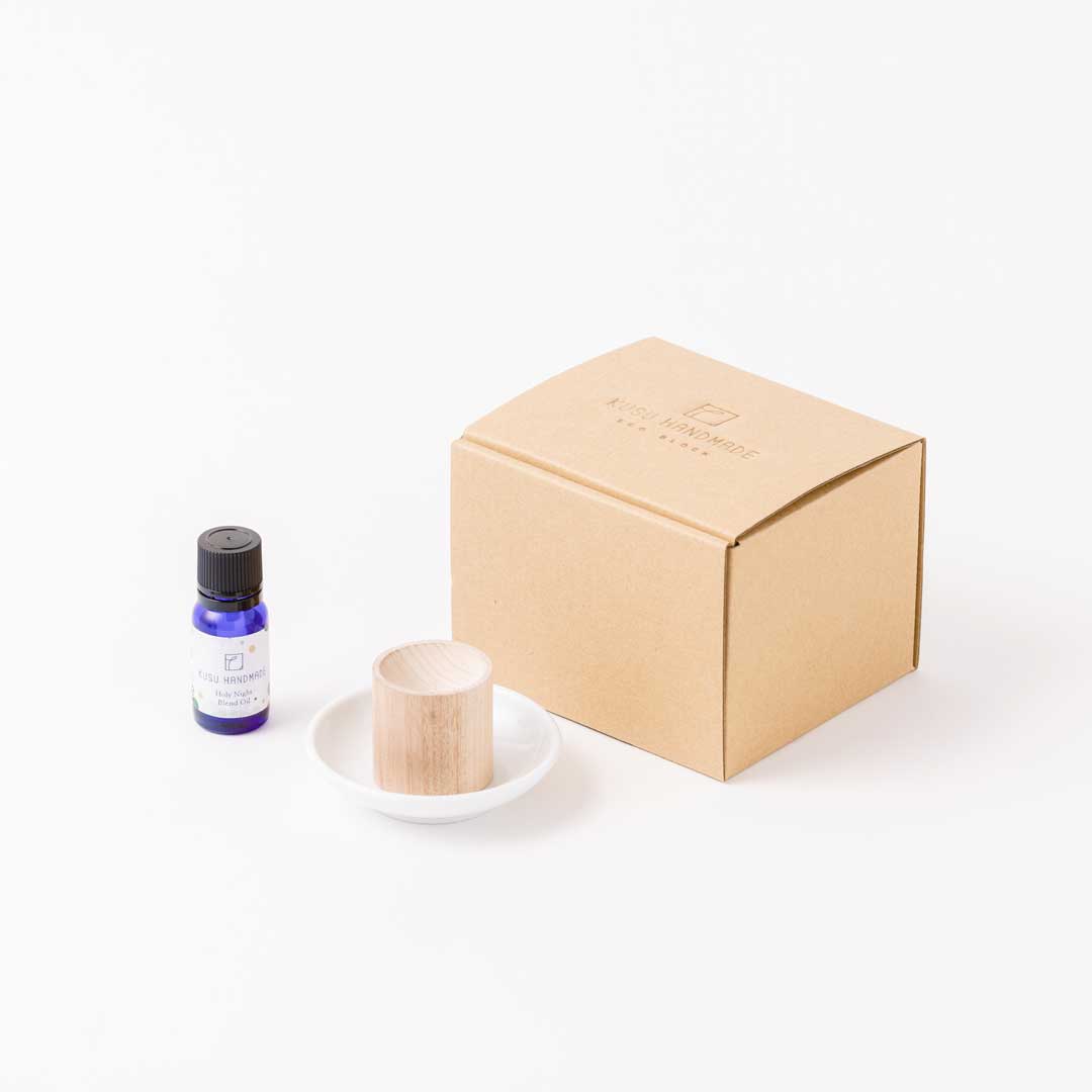 【クリスマス限定】KUSU HANDMADE くすのきアロマディッシュ　ギフトセット