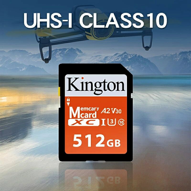 1年保証 SDカード メモリーカード 容量512GB UHS-I U3 A2 V30 Class10 SDXCカード 最大読込速度100M フルHD 512ギガ …
