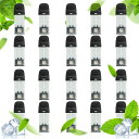 DR. Model2 交換用ドクターベィプ 互換 dr.カートリッジ vape Model 2 フレーバーポッド コールドメンソール ドクターvape2 アイスミントフレーバーカートリッジ 使い捨て リキッド 充填済み 20個 ECOCCO 801