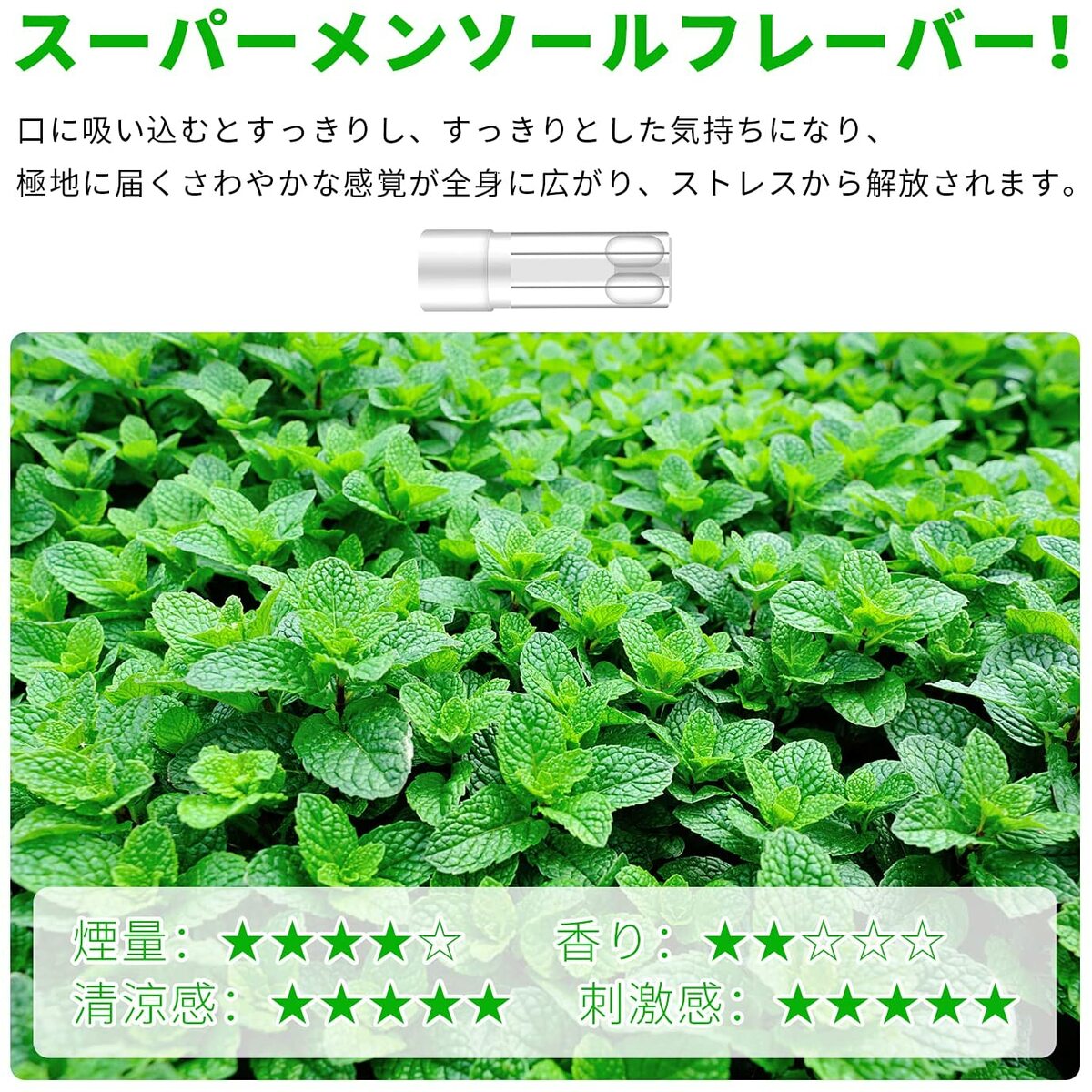 プルームプラス互換リキッド カートリッジ PT+互換 アトマイザー メンソール ミント フレーバーカートリッジ クリアメンソール 電子タバコ 再生 純正 カプセル対応 808H 30本 2
