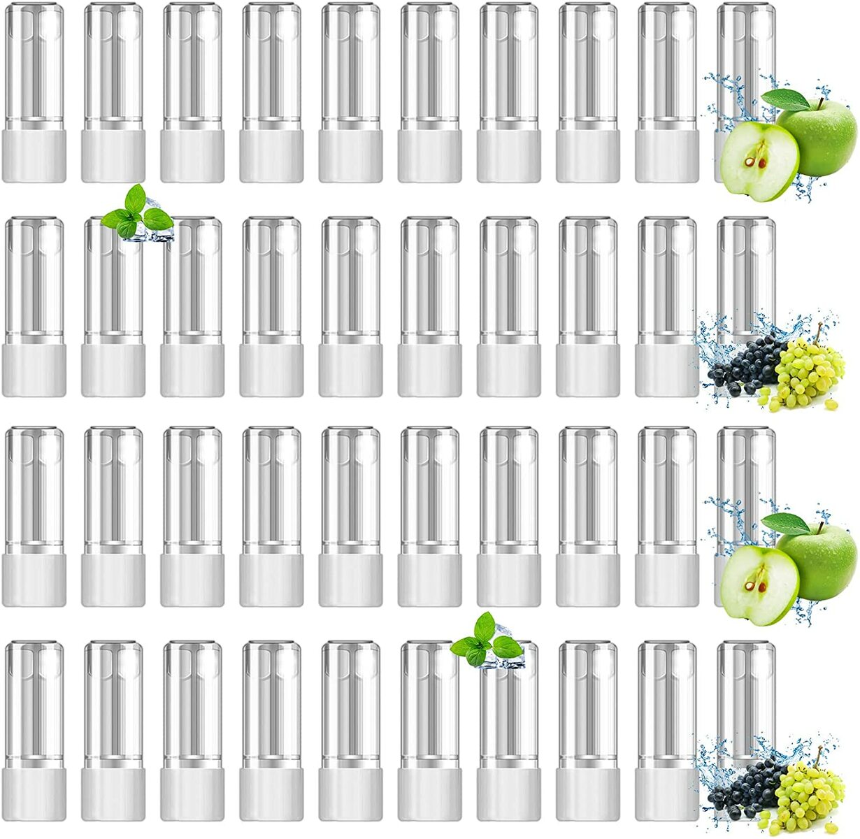 プルームプラス互換リキッド カートリッジ ploomplus+互換 アトマイザー メンソール調和 青リンゴ グリーンアップル マスカット 純正タバコカプセル対応...