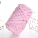 チャンキーニット 毛糸 極太 ピンク 500g