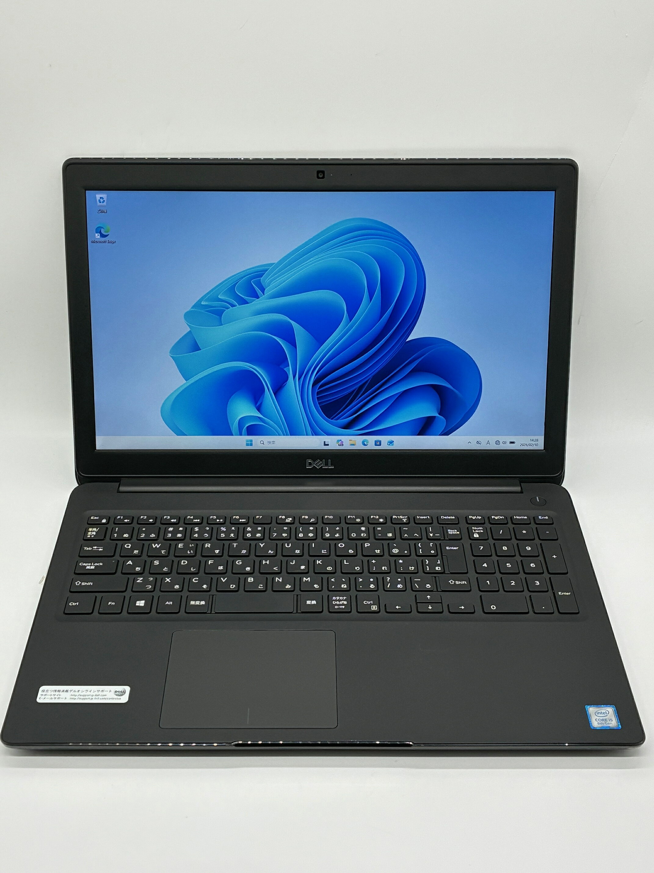 中古 DELL Latitude 3500 Core i5-8365U 第8世代 メモリ8GB NVMe SSD256GB 15.6型 フルHD Windows11 Pro HDMI VGA USB-C ノートパソコン ACアダプター付 office付