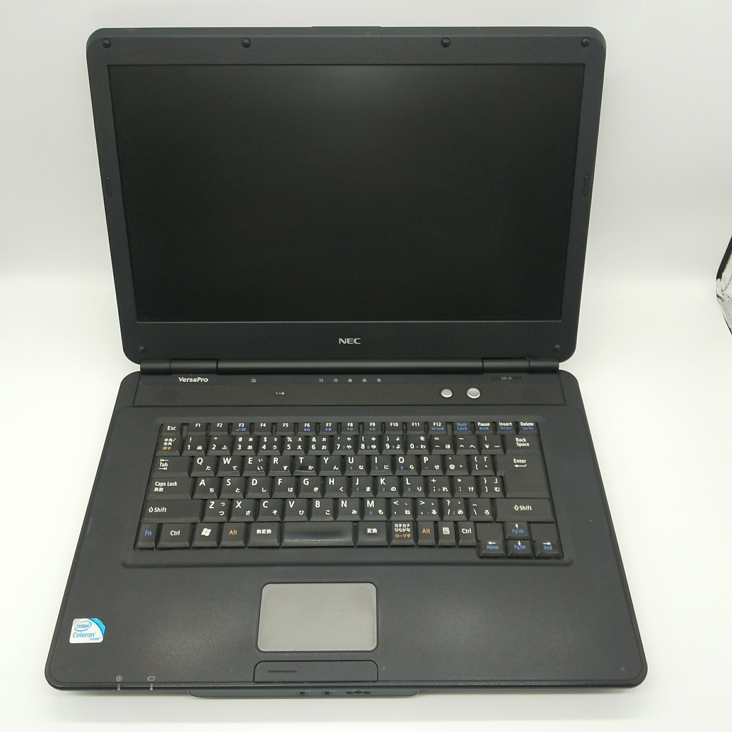 【ジャンク ノートパソコン】NEC VersaPro 15.6インチ VY22MA-A Celeron BIOS起動確認済み 本体のみ HDD・ACなし