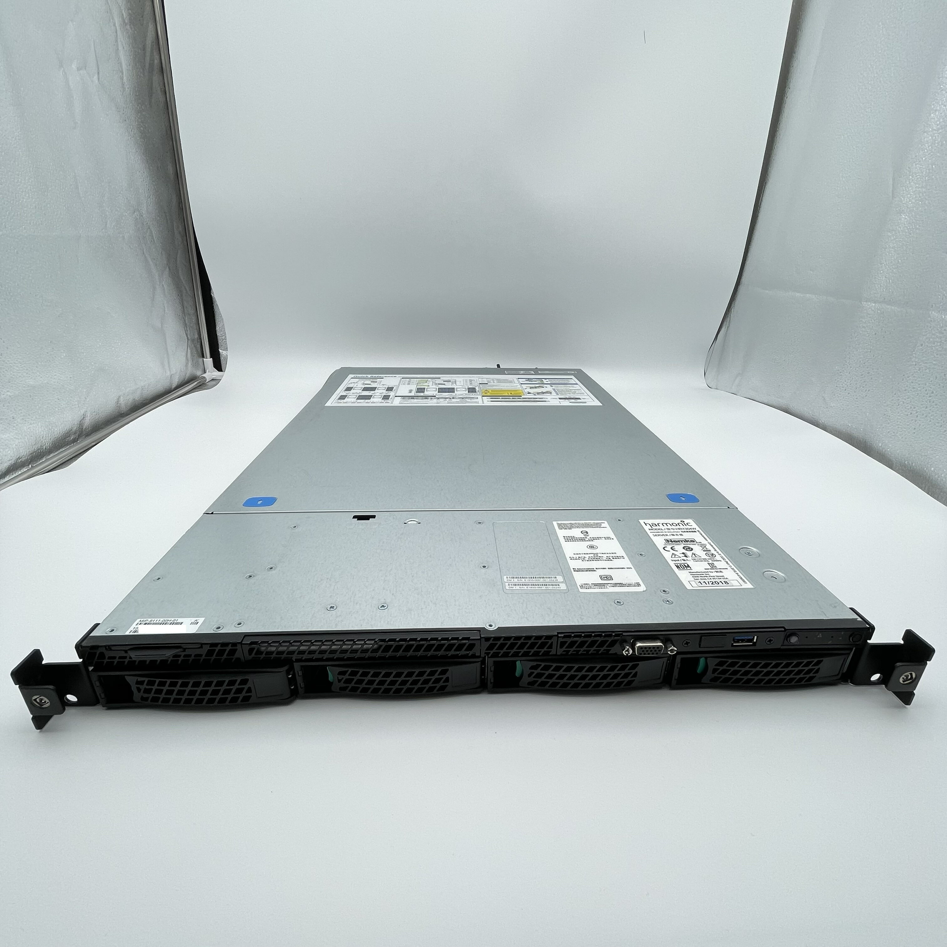中古 Harmonic HR1304W Xeon E5-2680 v3×2基 32GB SSD150GB BIOS起動確認済 ラックマウント サーバー ワークステーション 法人向け