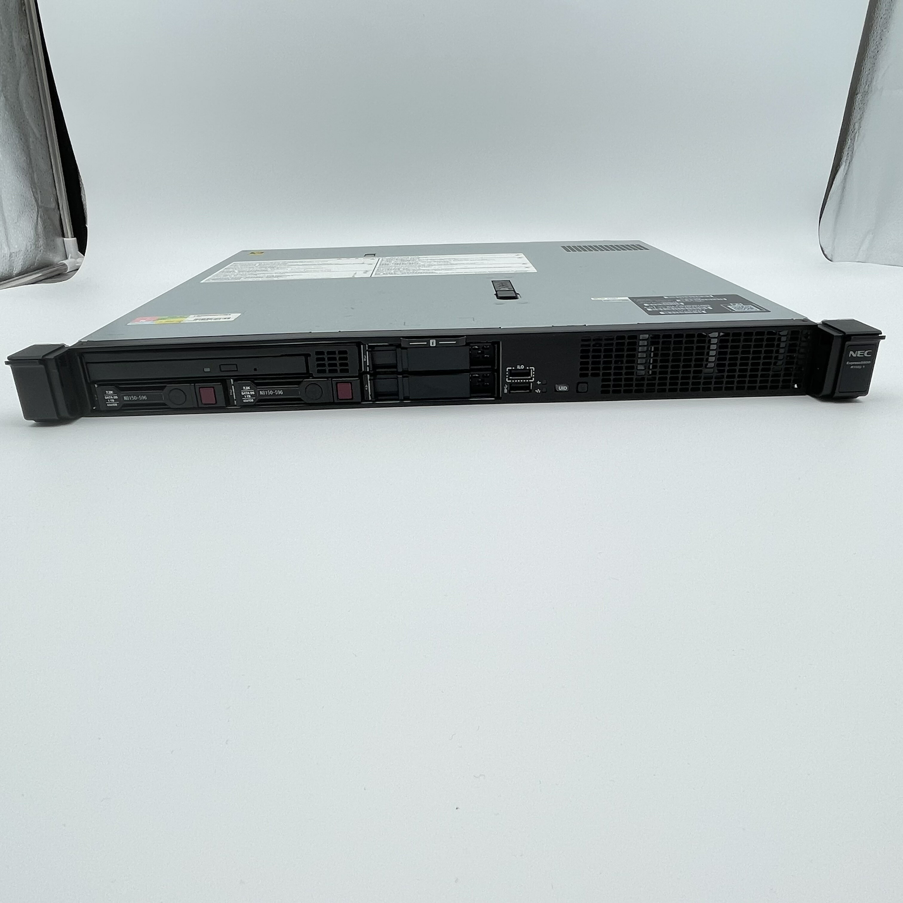 NEC - 中古 NEC Express5800 R110j-1 Xeon E-2124 メモリ16GB HDD1TB×2 DVD-ROM Windows Server 2016 COA ラックマウント サーバー 法人向け OSなし