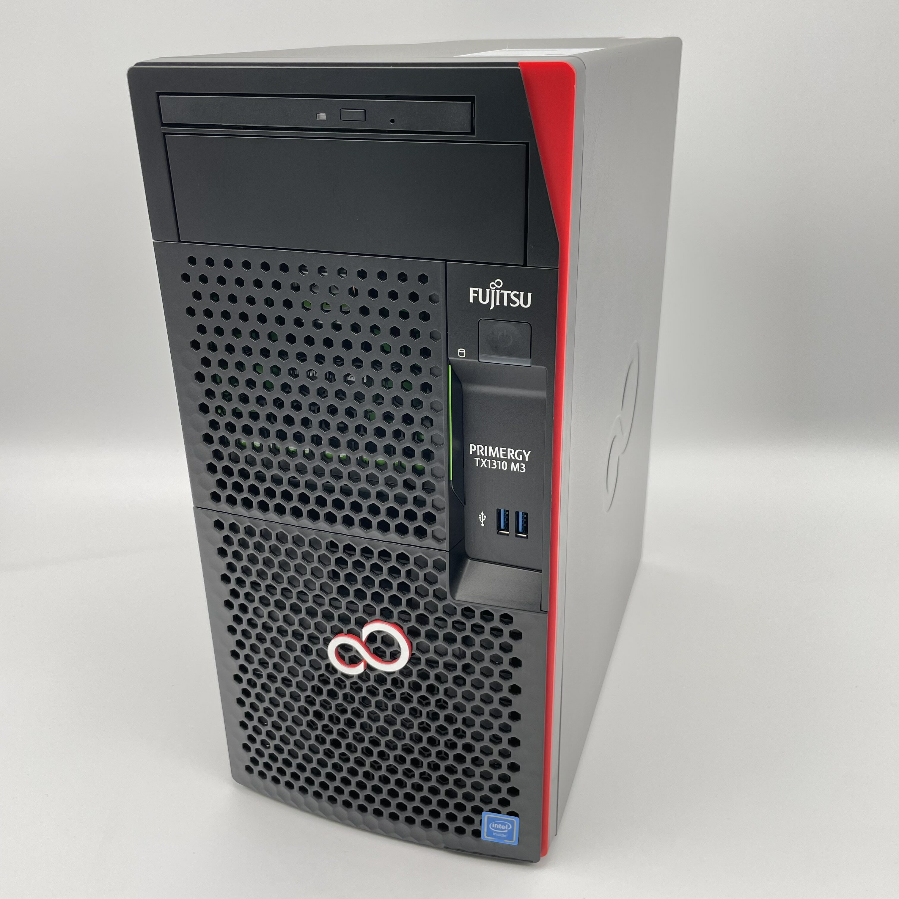 FUJITSU - 【中古】富士通 PRIMERGY TX1310 M3 Celeron G3930 メモリ4GB DVD-ROM タワー型 サーバー 本体 BIOS確認済 法人向け 業務用