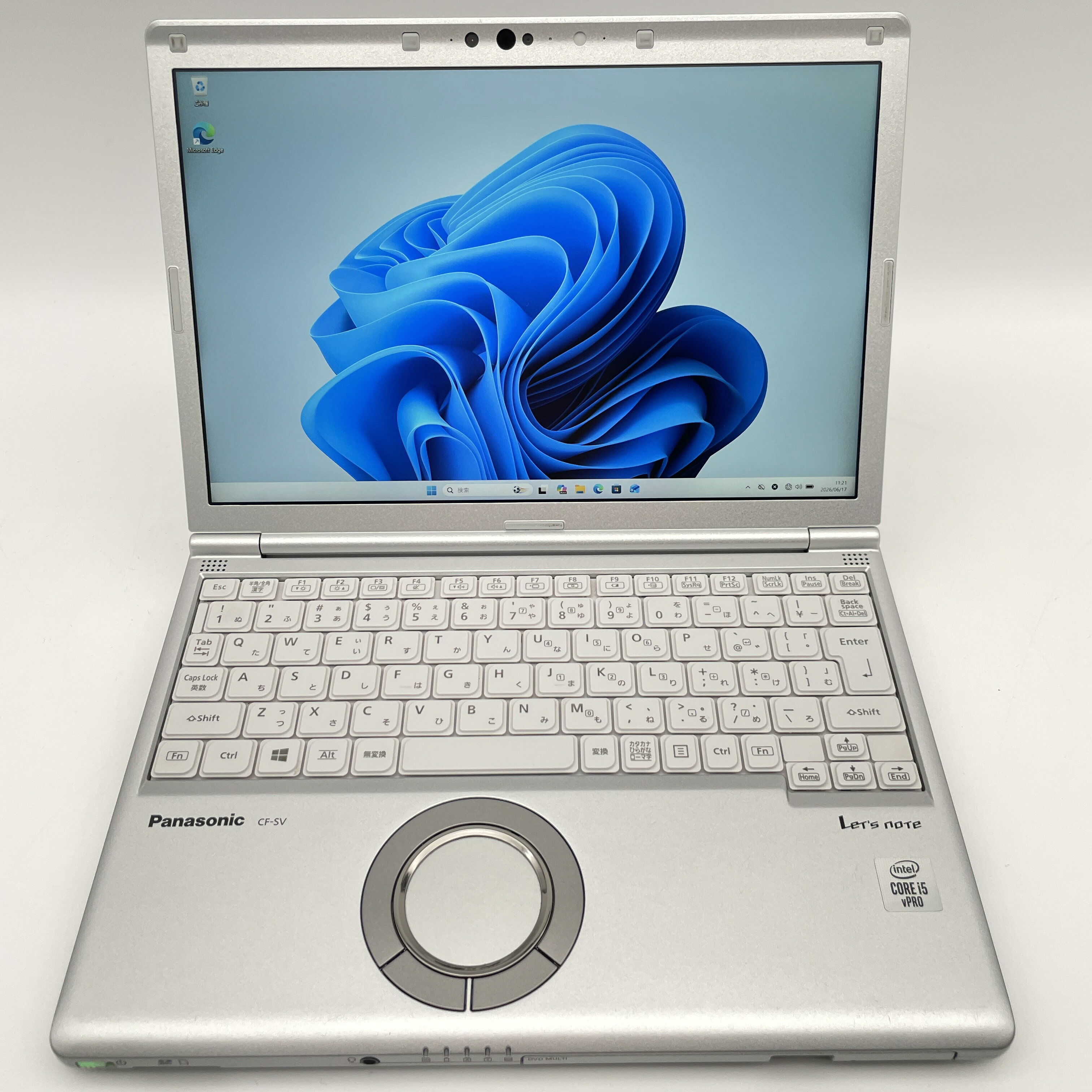 中古 Panasonic Let's note CF-SV9 Core i5-10310U メモリ8GB SSD256GB 12.1型 WUXGA Windows11 Pro DVDマルチ Webカメラ 顔認証 USB-C HDMI VGA 有線LAN Office付き レッツノート 軽量 モバイルノートパソコン