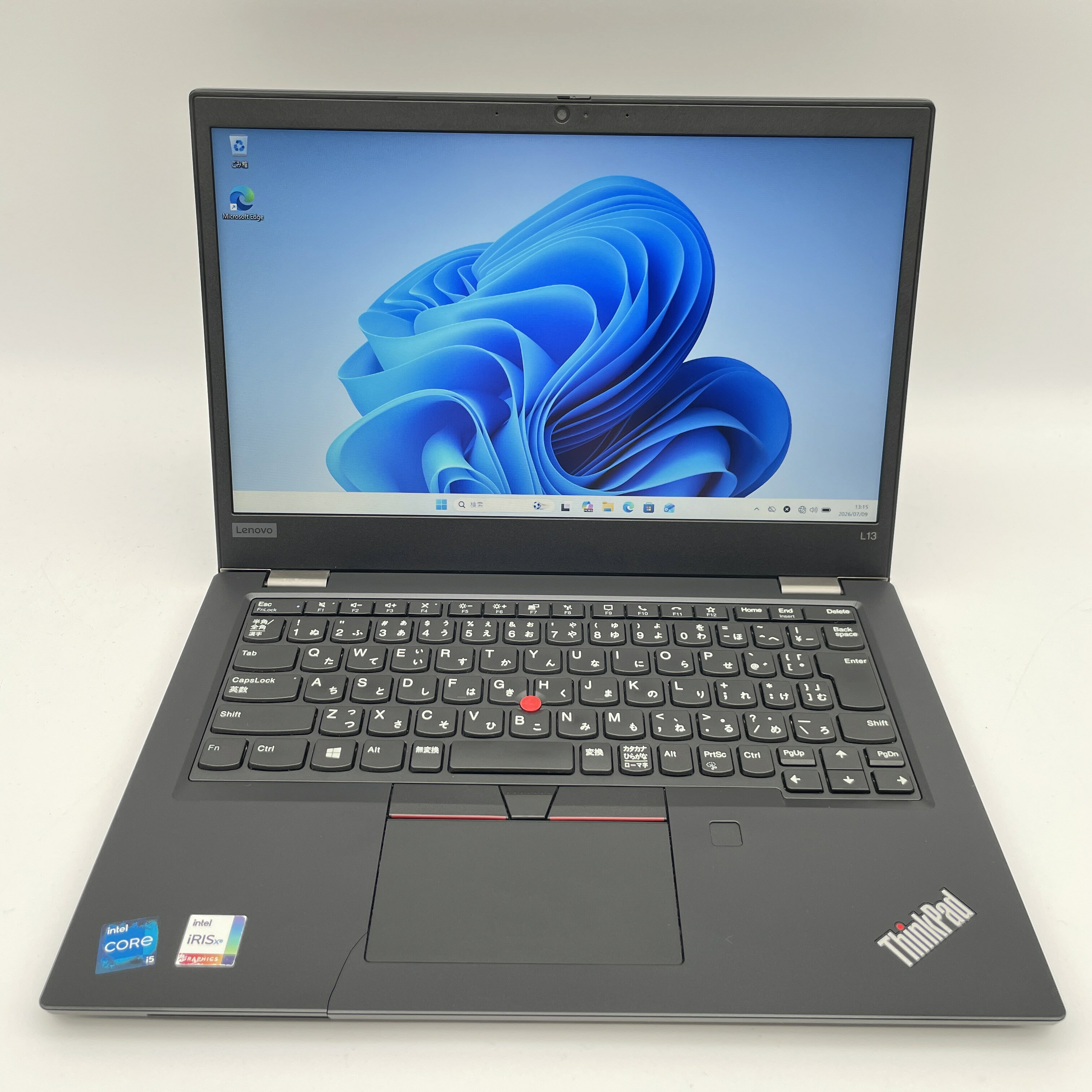 Lenovo ThinkPad L13 Gen 2 Core i5-1135G7 メモリ8GB SSD256GB 13.3インチ HD Windows 11 Pro 指紋認証 Webカメラ バッテリー良好 WPS Office付き 20VH0008JP