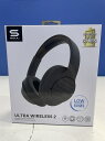 SOUL ワイヤレスヘッドホン ULTRA WIRELESS2(BLACK) ブラック［ワイヤレス(左右コード) /Bluetooth］ UW-SU76BK