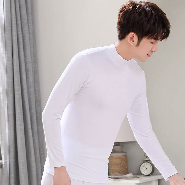 接触冷感 メンズ 2枚 アンダーウェア ハイネック 長袖 ゴルフ インナーシャツ ゴルフウェア インナー 通気 薄手 長袖 インナーシャツ ゴルフ スポーツシャツ ゴルフ UVカット 冷感 吸汗 速乾 日焼け対策 ストレッチ ひんやり 涼感 スポーツウェア 父の日 プレゼント