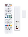 テレビリモコン GB154SB for SHARP シャープテレビリモコン LC-32W25-W LC-40W20-W LC-50W20-W対応【部品番号:0106380473】(2)