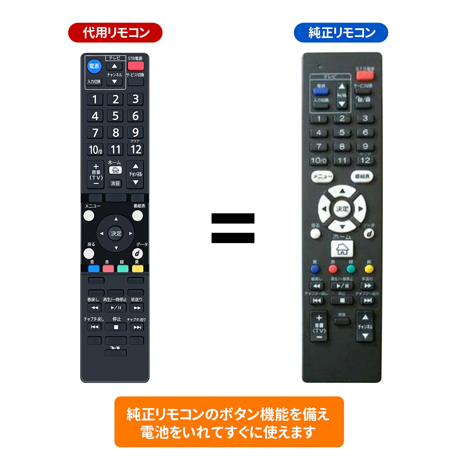 乐天商城 - テレビリモコン for ひかり TV PM-700用リモコン チューナー ピクチャーメイト700 対応