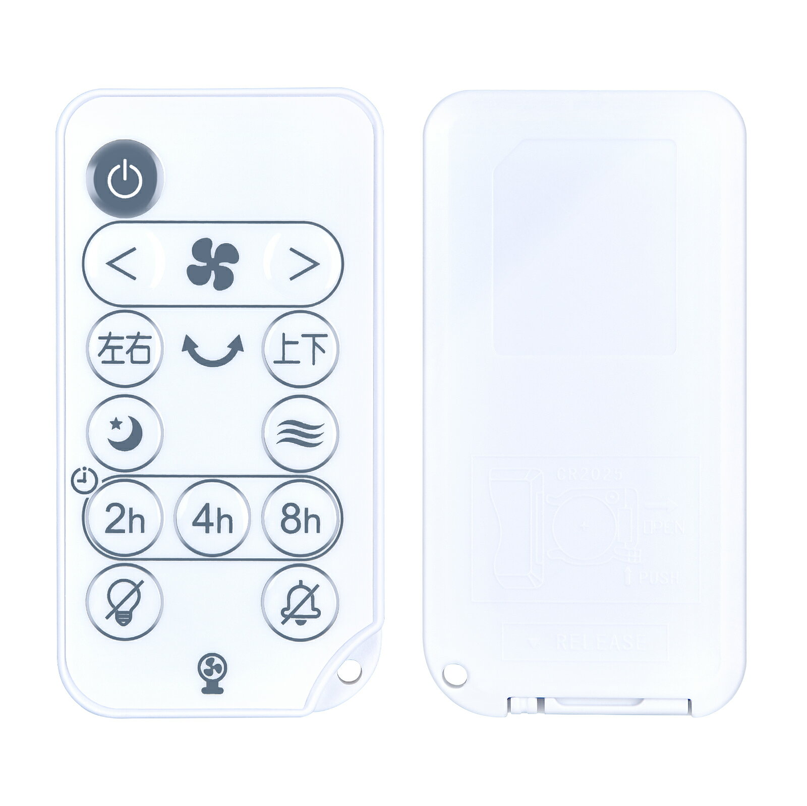Rakuten - サーキュレーターリモコン for IRIS OHYAMA アイリスオーヤマ 扇風機リモコン AZCF-BC15TEC-W AZCF-BD15TEC-W PCF-BC15TEC 対応 交換リモコン