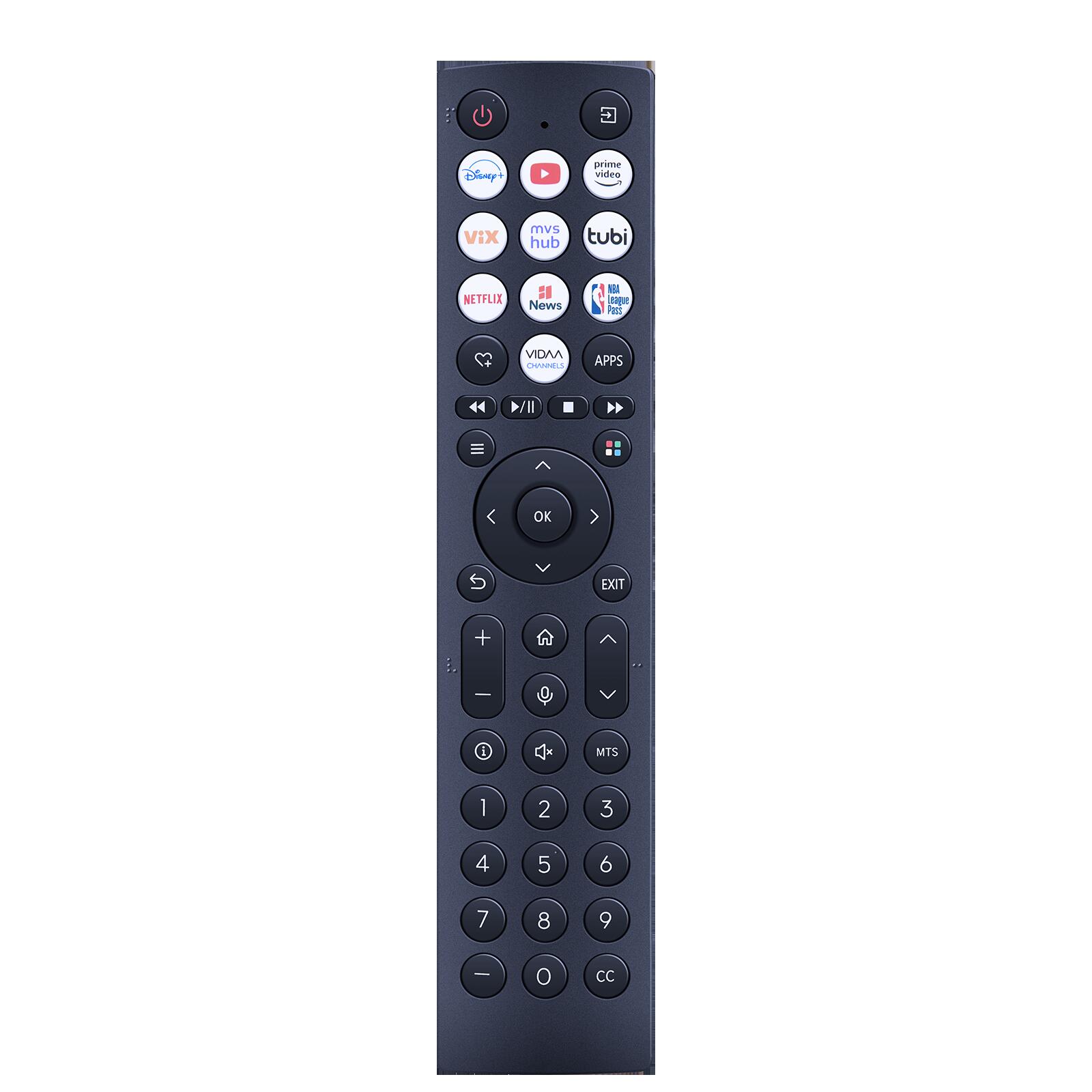 Rakuten - テレビリモコン ERF2T36H for Hisense 交換リモコン 音声交換用リモコン 58A6KV 55A6KV 43A6KV 65A6KV 70A6KV 58A6KV 50A6KV 75A6KV対応