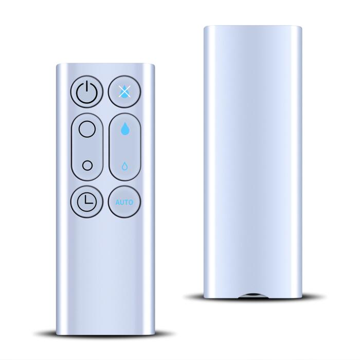 Rakuten - 扇風機リモコン AM10 for ダイソン dyson タワーファン クール 浄化ヒーターファン 暖房・冷房ファン 空気清浄機ファンリモコン 交換リモコン（シルバー）