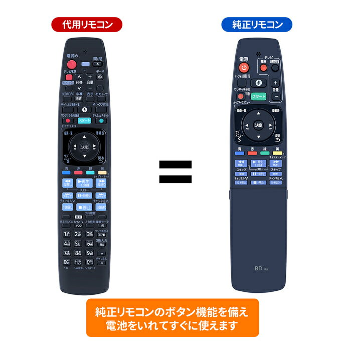 Rakuten - ブルーレイレコーダーリモコン N2QBYB000038 for パナソニック Panasonic 交換リモコン DMR-BRX2000 DMR-BRX4000 DMR-BRX2020 DMR-BRX4020 DMR-BRX2030対応