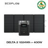 EcoFlow ポータブル電源 ソーラーパネル 防災セット DELTA 2 1024Wh + 400W リン酸...