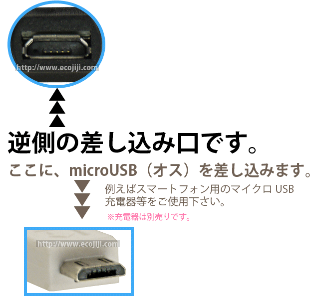 ウィルコム等のminiUSBの充電や、miniUSB対応のUSB雑貨の電源として！マイクロUSBをUSBmini-B-5pinコネクタに変換！microUSB-miniUSBチェーンホール付きminiUSB端子[充電/給電専用]