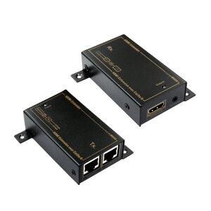 HDMI エクステンダー50m / LANタイプ映像出力機器とモニターを最大50mまで接続!フルハイビジョン(1080p)、HDMI規格ver.1.3b対応宅配便送料無料