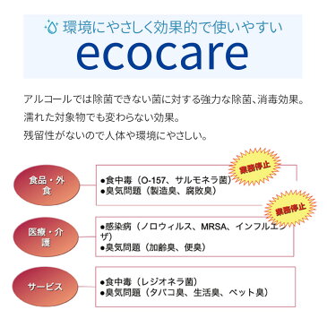 次亜塩素酸水 200ppm 10L 弱酸性 ウイルス対策 マスク除菌 除菌 殺菌 感染症対策 次亜水 ecocare除菌スプレー ウィルス 除菌 消臭スプレー 無害 ペット 食中毒予防 菌 赤ちゃん 次亜塩素酸水 手 消毒 消臭 加湿器 学校 病院 ホテル 介護 宅配便送料無料