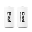 【2本セット】単1電池 充電池 Poolプール 単1形 8200mAh2本セット 宅配便送料無料