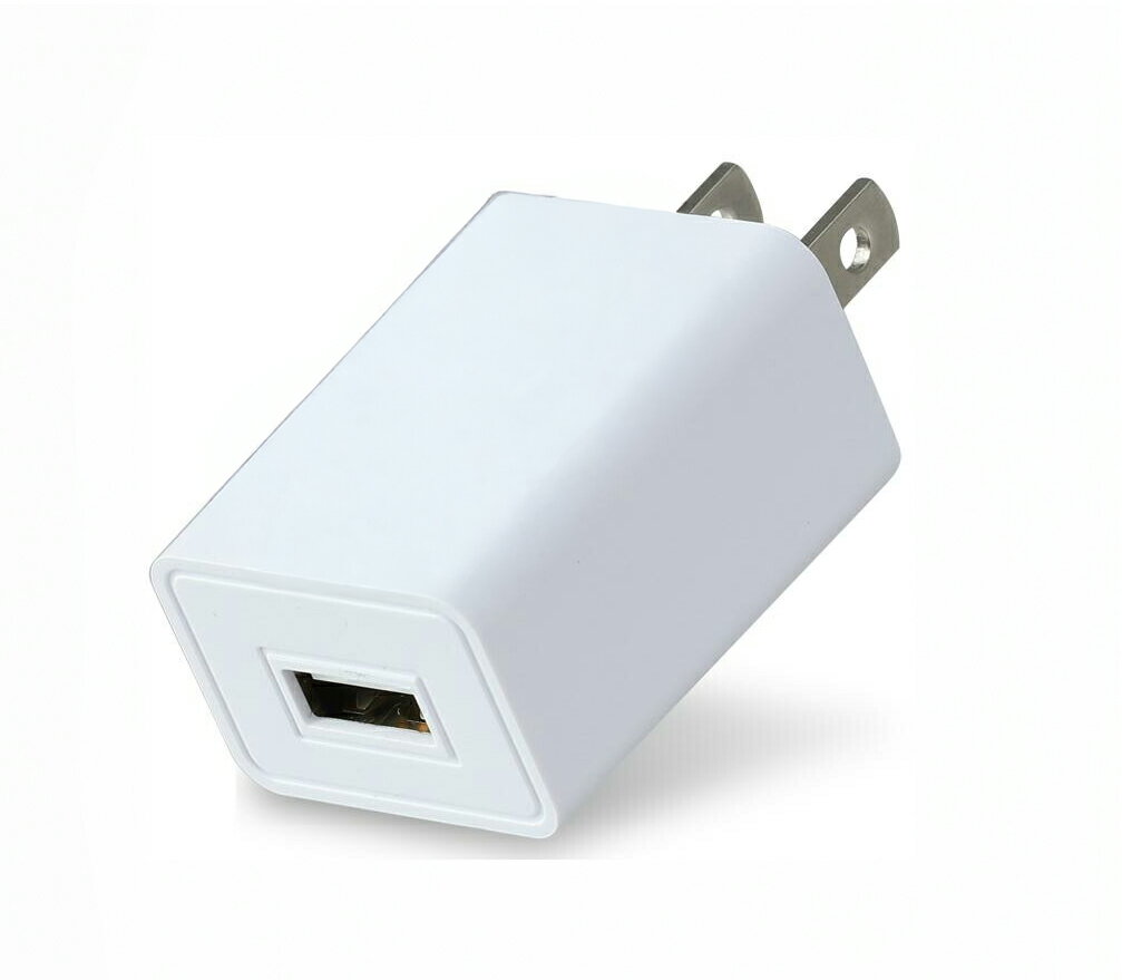 商品仕様 商品名 USB-ACアダプター 電源電圧 AC100V～240V 定格出力 DC5V / 1.5A 本体寸法 31mm×21mm×57mm 本体重量 27g 材質 ABS、鉄 生産国 中国 商品保証 到着後90日間 ※商品到着後90日を超えてのご連絡の場合、原則としてお取替えに応じられませんのでご了承ください。