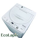 【中古】 【お買い物マラソン 5/9-5/16★P10倍】 【自社配送エリア内限定】 シャープ SHARP 洗濯機 2022年製 全自動洗濯機 4.5kg ベー...