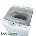 【中古】 【自社配送エリア内限定】 アクア AQUA 洗濯機 2019年製 全自動洗濯機 7.0kg ホワイト 送風 乾燥機能付き AQW-GS70G 一人暮ら...