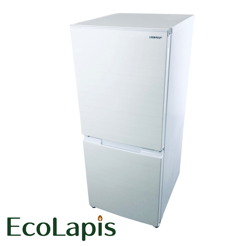 【中古】 【期間限定 12/3まで！★楽天ポイント10倍】 【自社配送エリア内限定】 シャープ SHARP 冷蔵庫 2022年製 2ドア 152L ホワイト ファン式 両方開き SJ-D15H-W 一人暮らし 大きめ 奥行60cm以下 送料無料 設置無料 地域限定 RANK_B