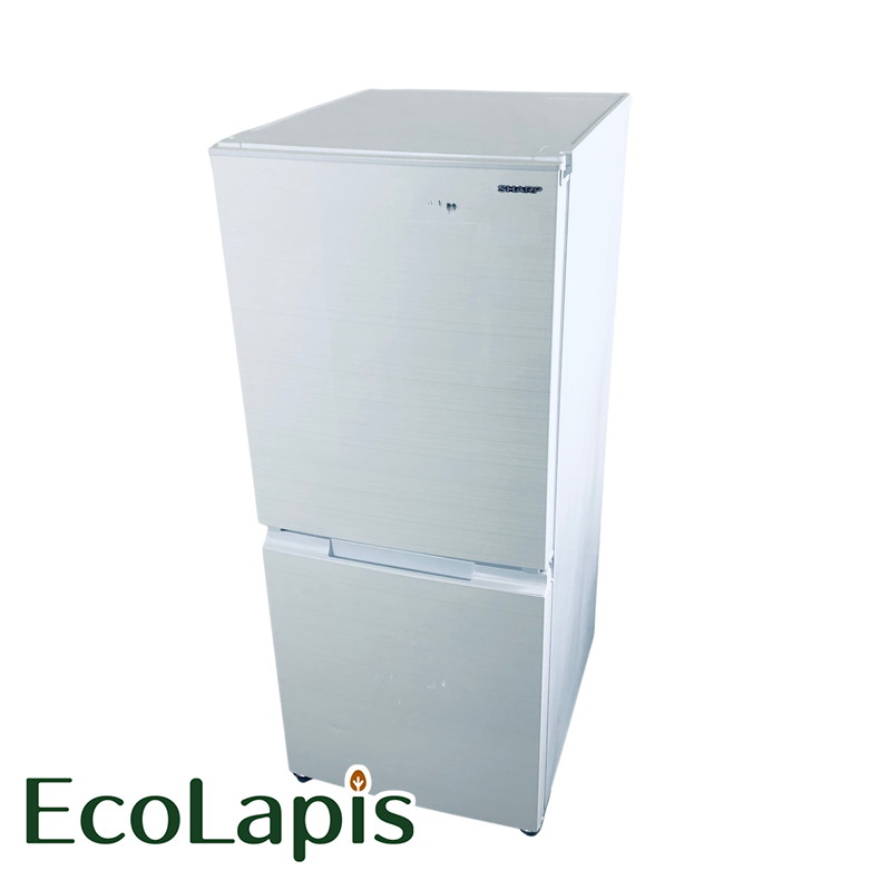 【中古】 【お買い物マラソン 10/4-10/9☆P5倍】 【自社配送エリア内限定】 シャープ SHARP 冷蔵庫 2021年製 2ドア 152L ホワイト ファン式 両方開き SJ-D15G-W 一人暮らし 大きめ 奥行60cm以下 送料無料 設置無料 地域限定 埼玉 東京 千葉 神奈川 RANK_C