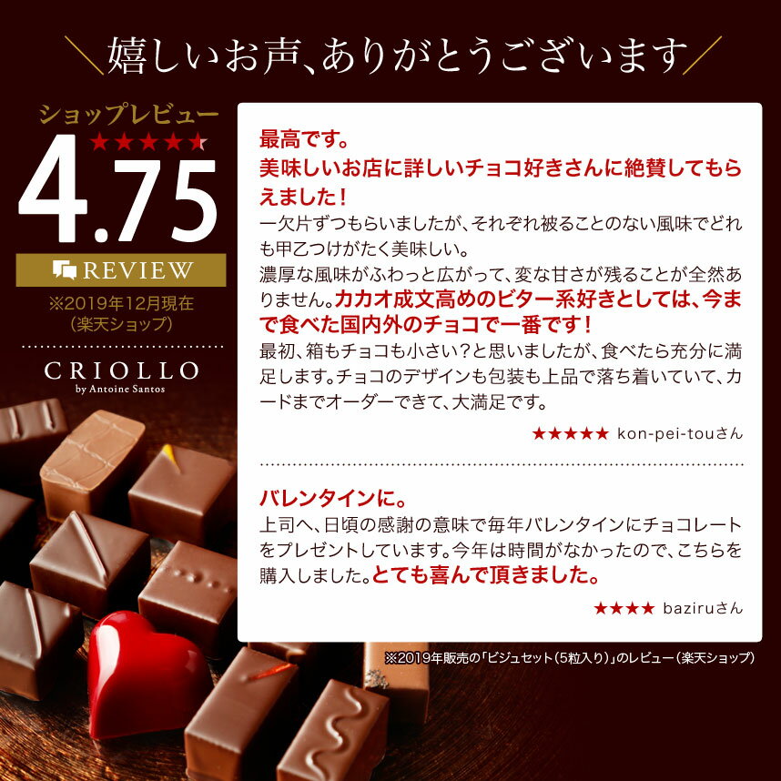 バレンタイン 世界最優秀味覚賞シェフ【チョコレート】ビジュセット 5粒入り詰め合わせ【常温便】【あす楽対応】 お取り寄せグルメ チョコセット チョコ詰め合わせ チョコレート詰め合わせセット 高級 ブランド かわいい お洒落 感謝 ギフト 有名パティシエ 2021格安通販　バレンタイン　人気　ランキング