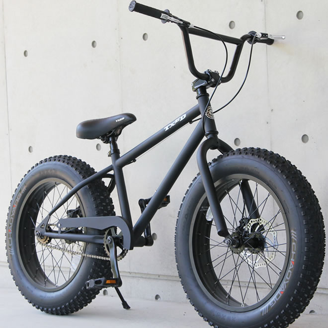 ファットバイク ビーチクルーザー 自転車　20インチ FATBIKE ファットバイク　BMXスタイル 自転車 通販但し沖縄・離島は除く