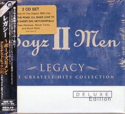 【中古】CD▼レガシー ボーイズIIメン・グレイテスト・ヒッツ+21 デラックス・エディション 2CD レンタル落ち