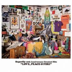 【中古】CD▼Superfly 10th Anniversary Greatest Hits LOVE, PEACE & FIRE 通常盤 3CD▽レンタル落ち